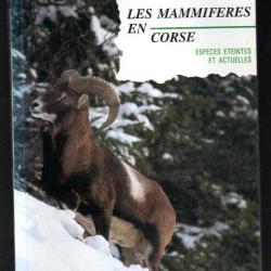 les mammifères en corse espèces éteintes et actuelles