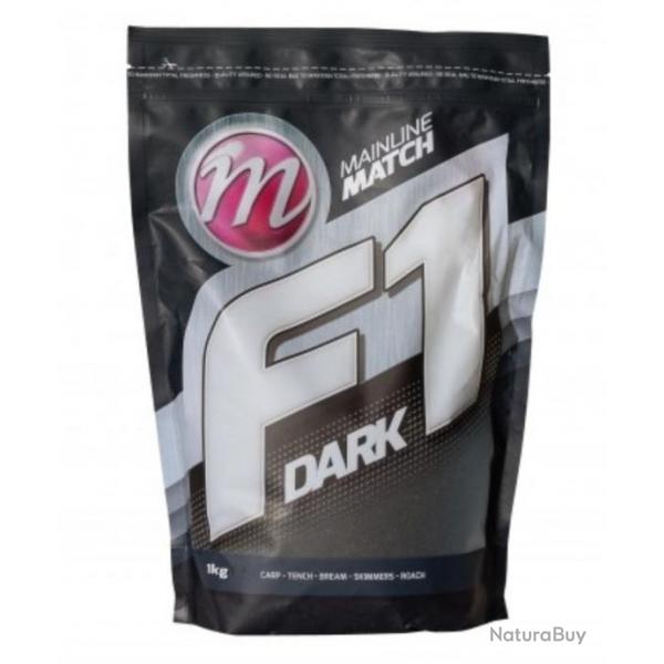 MAINLINE AMORCE GROUNDBAIT F1 BLACK 1KG MAINLINE