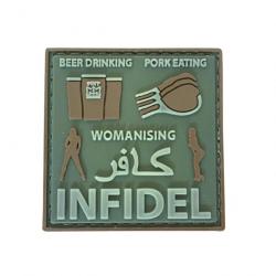 PATCH PVC Infidel Beer Drinking Pork Eating Womanising