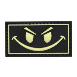 PATCH PVC Big Evil Smiley Noir