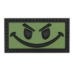 PATCH PVC Big Evil Smiley Vert OD