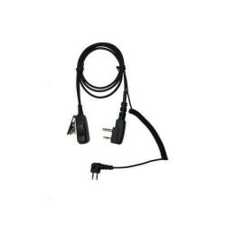 Cable micro J 22 prise coudée Peltor Protac / Sporttac