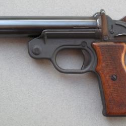 Rare pistolet lance-fusées réglementaire allemand SP4/SIGP2 Dianawerk avec plaquettes en bois