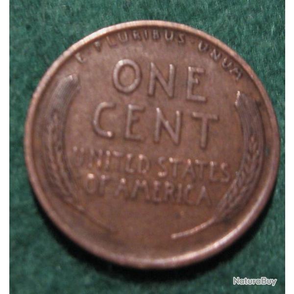 piece de 1 ONE CENT  U.S.A 1910