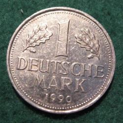 piece de 1 deutsche mark 1990