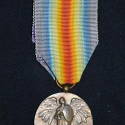 MEDAILLE INTERALLIEE-MODULE PAUTOT MATTEI-GUERRE 1914/1918-FABRICATION DELANDE-FRENCH MEDAL 1914/18