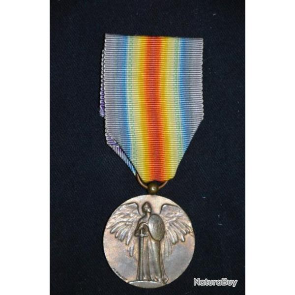 MEDAILLE INTERALLIEE-MODULE PAUTOT MATTEI-GUERRE 1914/1918-FABRICATION DELANDE-FRENCH MEDAL 1914/18