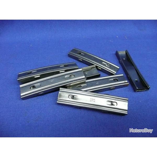 PROMO ! Lot de 5 clips / lames pour Mauser sudois / Carl Gustav / Husqvarna...