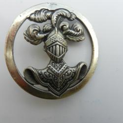 ancien insigne militaire de béret blindé cavalerie cuirassiers