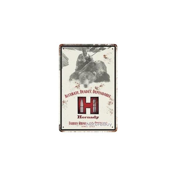 Plaques dcoratives Hornady - Stop