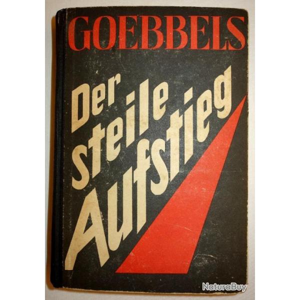 LIVRE ALLEMAND de JOSEPH GOEBBELS.  /8466