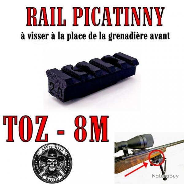 Rail picatinny TOZ-8M  la place de la grenadire avant - Bast3D