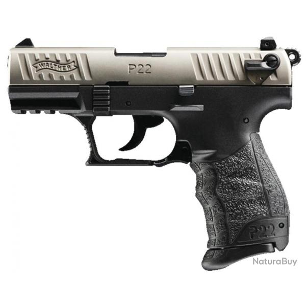 WALTHER P22Q STANDARD NICKEL CAL. .22 LR