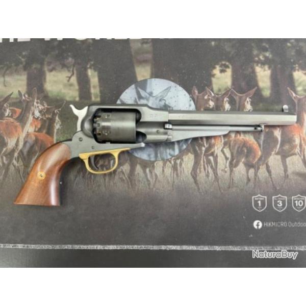 Revolver poudre noire Davide Pedersoli Remington Pattern Target - Cal. 44 pn Etat neuf !