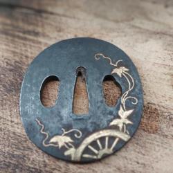 Tsuba époque edo signée