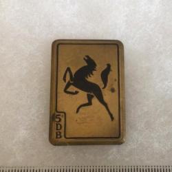 FRANCE ABC ARME BLINDÉE CAVALERIE 1945/46 - insigne 5° DB Division Blindée D.Ber