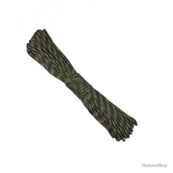 Paracorde coloris Camo 31 mtres 7 brins 4 mm de diamtre