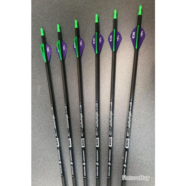 Flche-SKYLON-carbone Savage 6.2-Spine 400 par 3