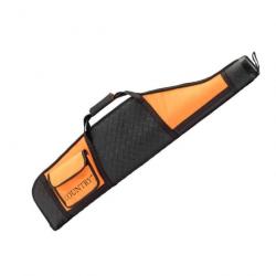 Fourreau Country Sellerie Cordura avec poche - Carabine avec lunette / Orange/Noir / 115 cm