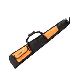 Fourreau Country Sellerie Cordura avec poche - Fusil / Orange/Noir / 120 cm