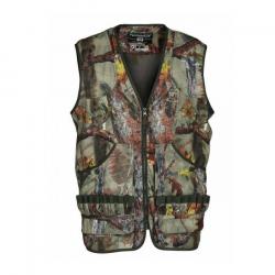 Gilet de chasse Percussion Palombe Camo