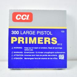 Amorces CCI 300 Large Pistol   x100