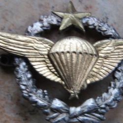 Insigne / badge / pilote INSIGNE ARMÉE DE L'AIR BREVET DE PARACHUTISTE D'ESSAI Drago Paris aviation