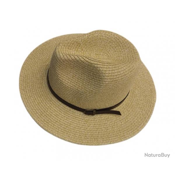 CHAPEAU DE PAILLE FEDORA TS