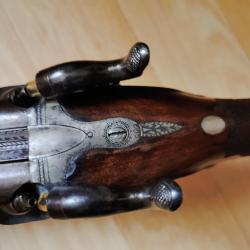 Fusil de chasse à piston signé Dumarest Paillon (1791-1825)