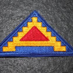 Insigne Patch 7th Army 7ème Armée Débarquement Provence Militaria US WW2 39/45 USA Uniforme Soldat