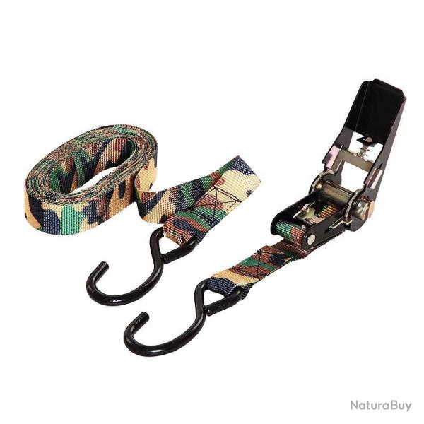 Sangle d'amarrage 4,5m camouflage