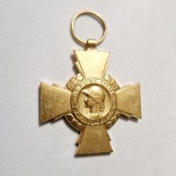 Médaille - Croix du Combattant (sans le tissu)