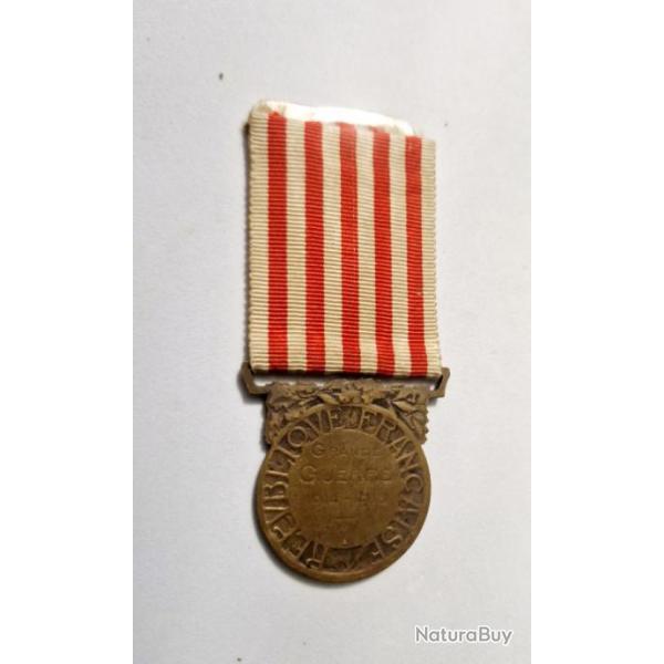 Mdaille Commmorative de la Grande Guerre 14/18 (1)