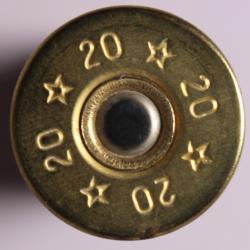 31 cartouches calibre 20 Tungsteel