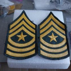 Lot de Grades armée us FIRST SERGEANT original