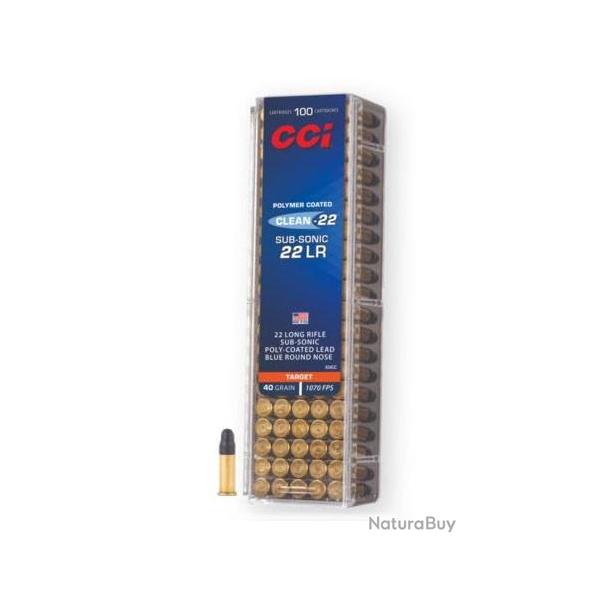 Munition CCI 22LR SUBSONIC TARGET 40GR