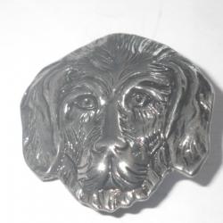 BROCHE TETE DE CHIEN