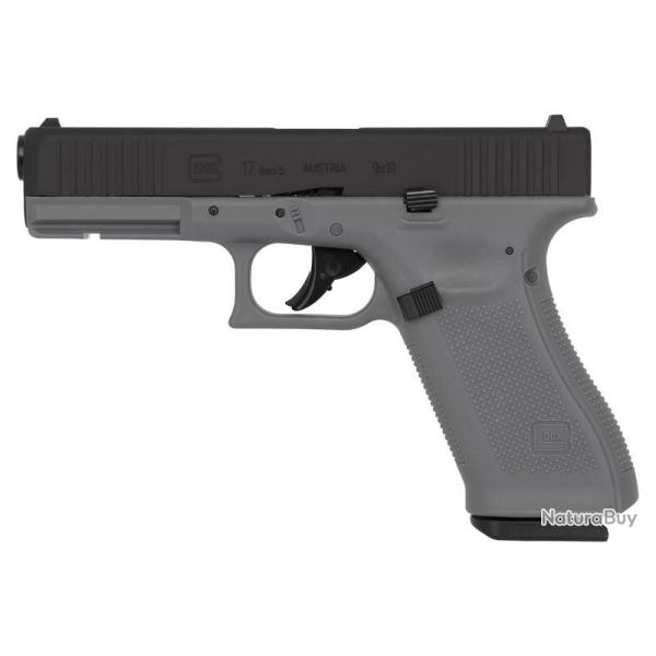 Pistolet Glock 17 Gen 5 BB 4.5 mm Edition Limit Color Umarex BLACK TUNGSTEN GRAY