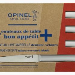 Coffret de 4 couteaux Opinel  de table Bon Appétit + /  Nuage