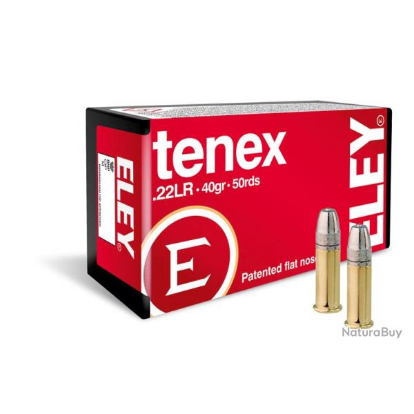 Cartouches ELEY Tenex 40gr Cal. 22LR - Boite de 50 units