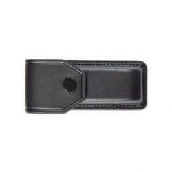 Etui Pielcu Cuir Moulé Doublé - Noir / 138x58x21 mm