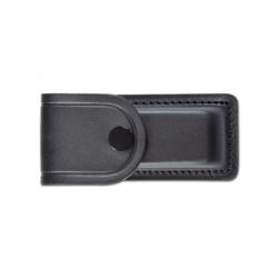 Etui Pielcu Cuir Moulé Doublé - Noir / 120x58x20 mm