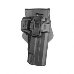 Holster Mako M1 pour 1911 - Paddle - Rétention Niveau 2 - Noir / Gaucher