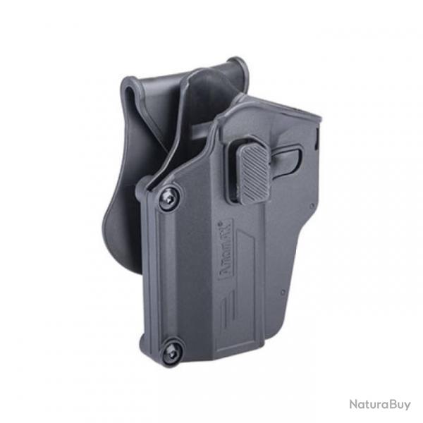 Holster rigide Amomax G2 Universel - Noir / Gaucher