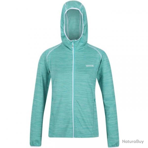 Micro polaire Regatta Women Yonder Hoodie turquoise