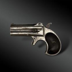 PISTOLET Remington Double Deringer, 3ème modèle - Etats-Unis - XIXème