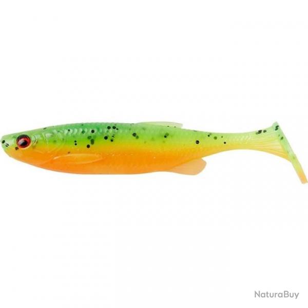 LEURRE SOUPLE SAVAGEAR FAT MINNOW T TAIL13CMS 20G FIRECRACKER/5PCES