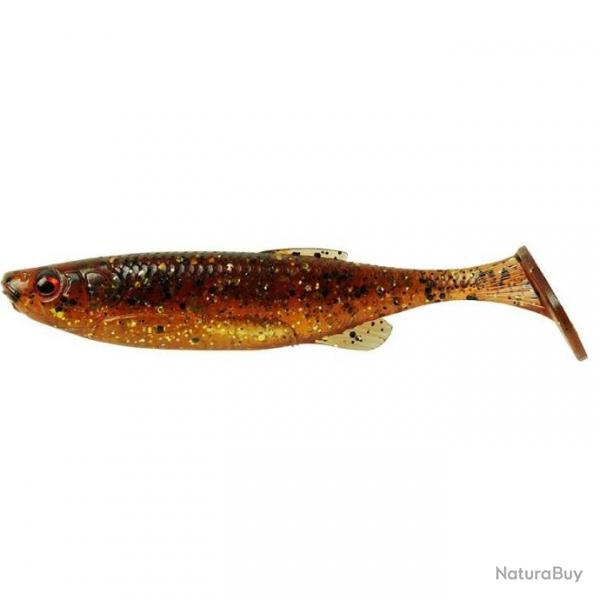 LEURRE SOUPLE SAVAGEAR FAT MINNOW T TAIL13CMS 20G MOTOROIL UV/5PCES