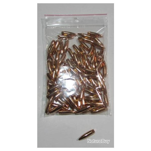 lot 100 ogives Lapua , cal 30 diametre 0.308, HPBT en 167 grains