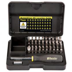 KIT TOURNEVIS ARMURIER PROFESSIONNEL 43 PIECES WHEELER